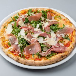 Crudo, rucola e grana
